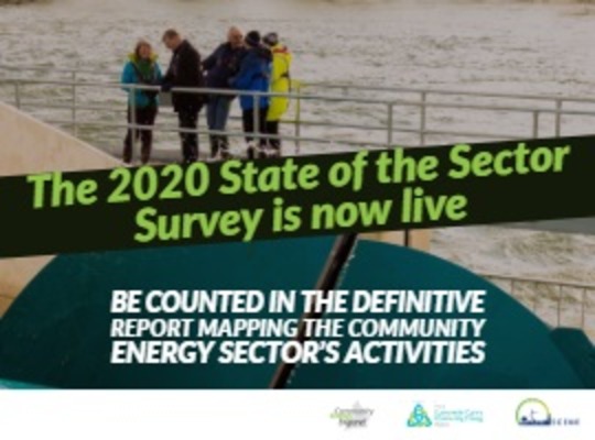 State of the Sector Survey 2020 now live. Please respond.