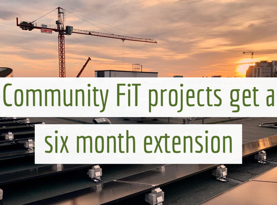 Six month extension of the FIT completion deadline
