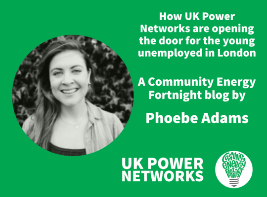 How UK Power Networks are opening the door for the young unemployed in London