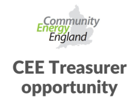 CEE seeks a new treasurer