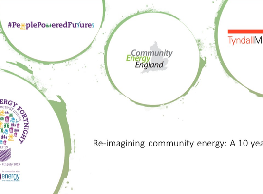 Re-imagining community energy: A ten-year vision
